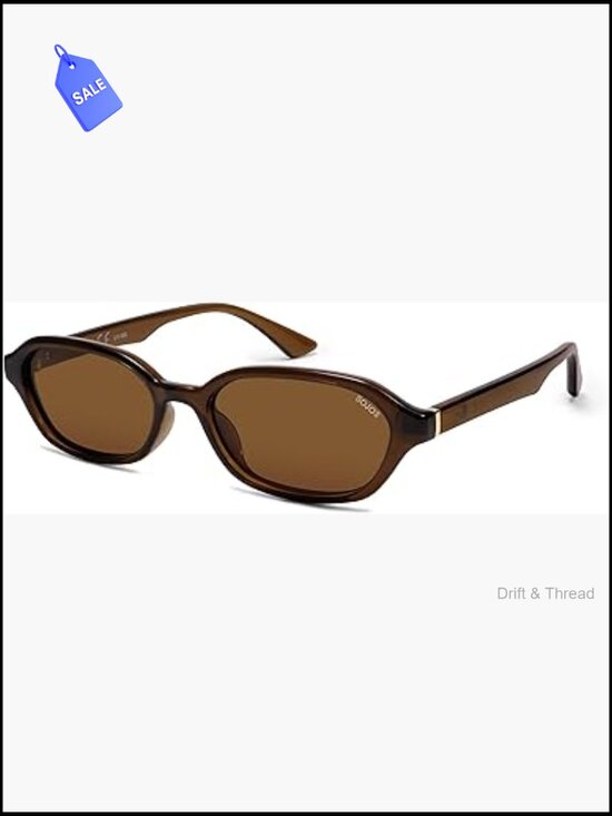 Accessories - Retro Rectangle Polarized Sunglasses UV400 Protection Unisex